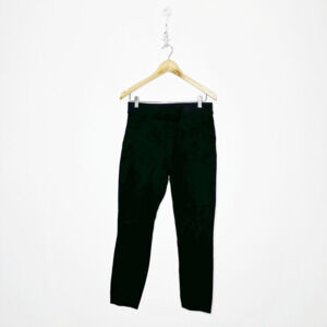 SPANX The Perfect Pant Skinny Ponte black flat front smoothing shaping womens M